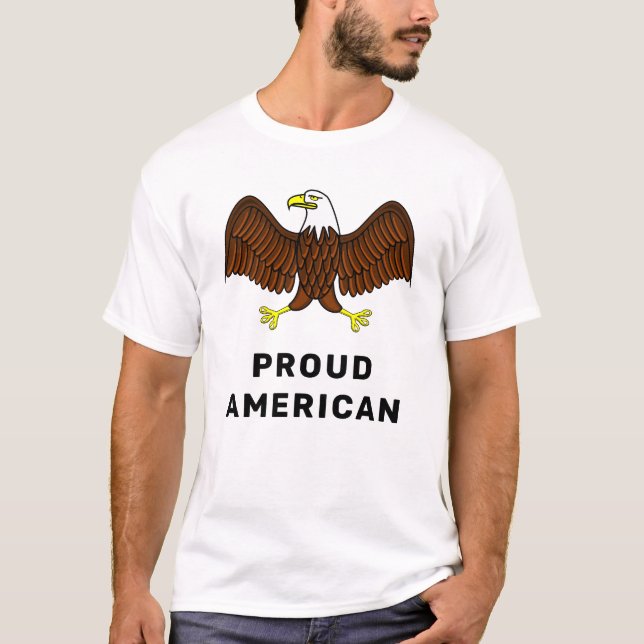 Camiseta Orgulhosos T Americanos (Frente)