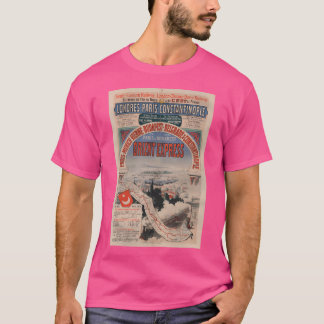 Camiseta Orient Express Constantinopla - Vintage Train Trav