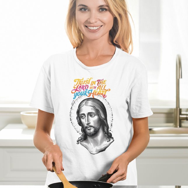 Camiseta Orientação divina: Confiança no Senhor (Criador carregado)