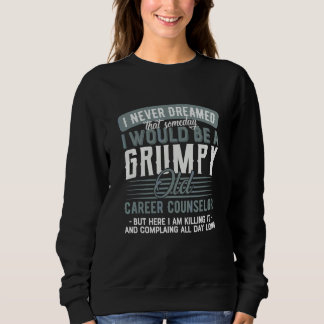 Camiseta Orientador de Carreira Mal-Humorado e Velho