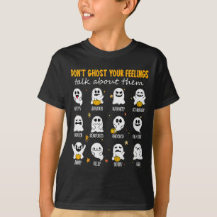Camiseta Orientador Escolar de Halloween Não Ignore Seus Se