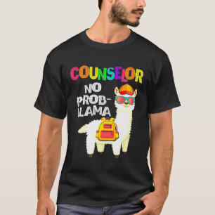 Camiseta Orientador Sem Prob Llama Primeiro Dia De Aula