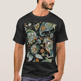 Camiseta Oriental paisley: motif tradicional turco.