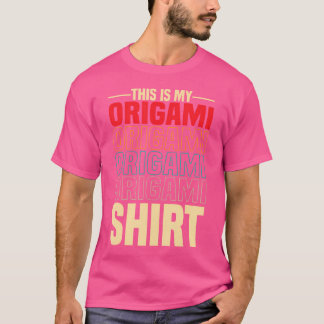 Camiseta Origami