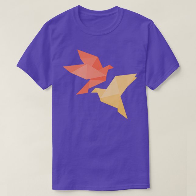 Camiseta Origami Bird 41 (Frente do Design)