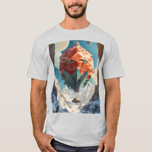 Camiseta Origami Cósmica: A Batalha além das Estrelas