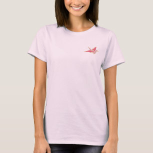 Camiseta Origami Crane(Tsuru) Lavender