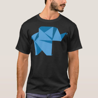 Camiseta Origami Elephant Kid Funny Idet 5