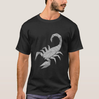 Camiseta origami escorpião