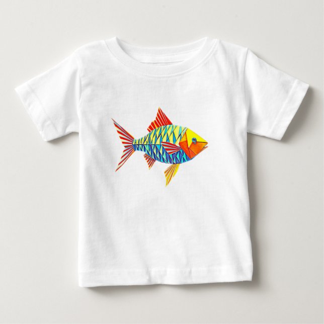 CAMISETA ORIGAMI FISH (Frente)