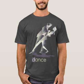Camiseta Origami Flamingo Dancers