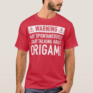 Camiseta Origami Funny Gift
