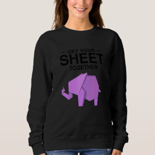 Camiseta Origami Japonês e Kirigami Colorido Origami 1