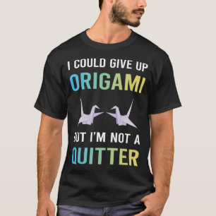 Camiseta Origami Não Desiste