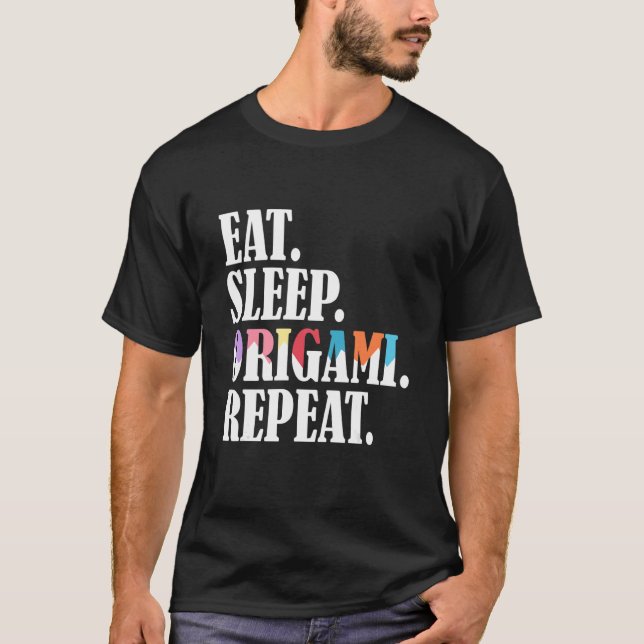 Camiseta Origami Paper Folding Master 3 (Frente)