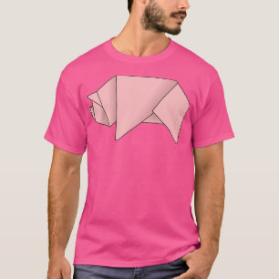 Camiseta Origami Piggy