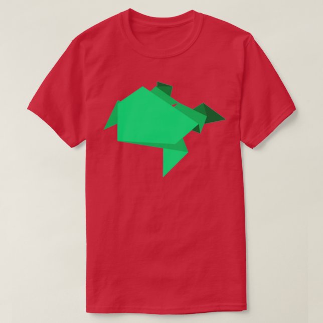 Camiseta Origami Sapo 10 (Frente do Design)