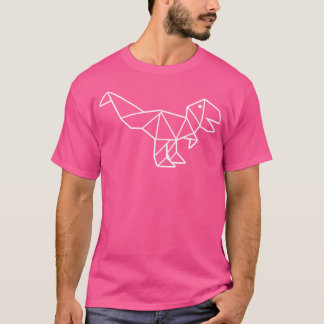 Camiseta Origami T-Rex