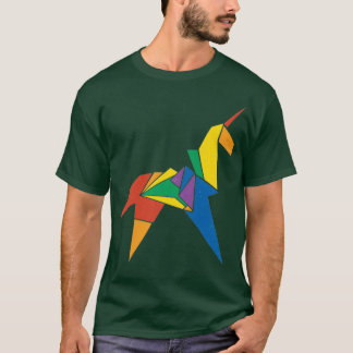 Camiseta Origami Unicorn Replicant LGBT
