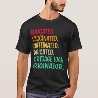 Camiseta Origem do empréstimo hipotecário. Caff Vacinado Ed