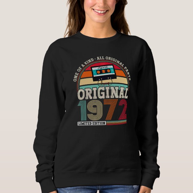 Camiseta Original 1972 50º Aniversário De Homens (Frente)