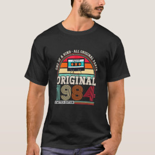 Camiseta Original 1984 38º Aniversário de Homens