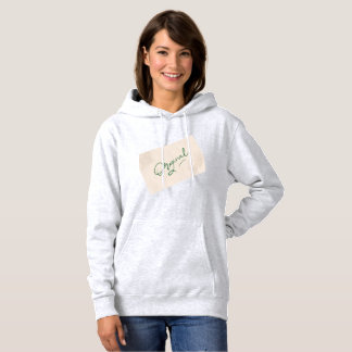 Camiseta Original 1 Ash Casaco com Capuz Feminino 
