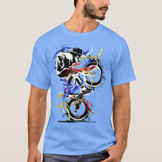 Camiseta Original Bmx Flatland Red Yellow