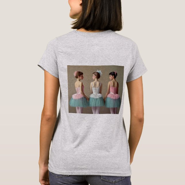 Camiseta original con bailarinas (Verso)