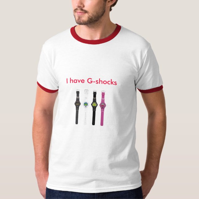 Camiseta original de G-choque (Frente)