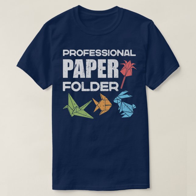 Camiseta Original de Pasta de Papel Profissional - Principa (Frente do Design)
