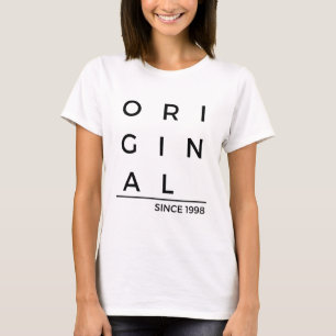 Camiseta Original Desde 1998 Ano de Nascimento