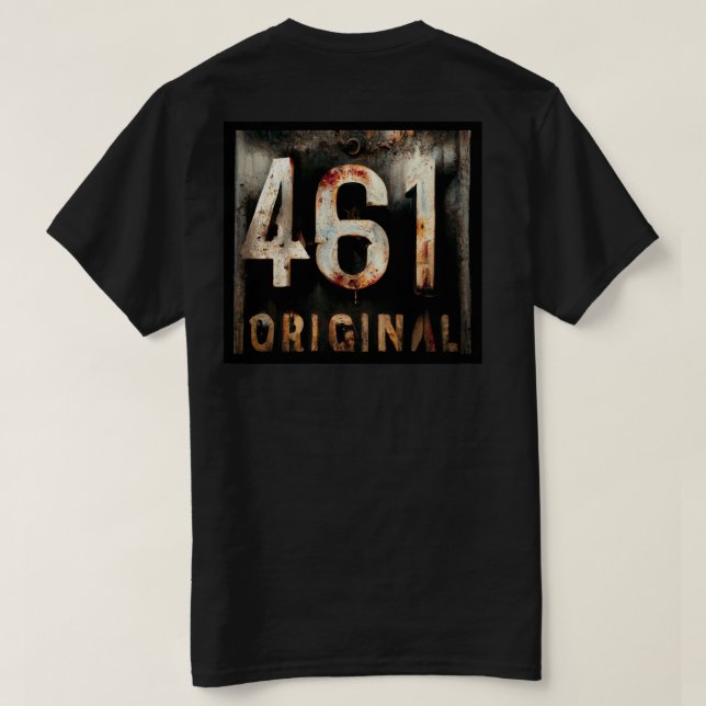 Camiseta Original do AMMO 461 (Verso do Design)