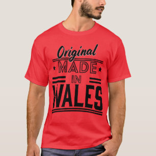 Camiseta original fabricado em Wales