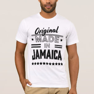 Camiseta Original feito na Jamaica Photo Impressão