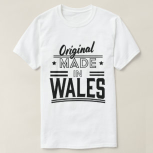 Camiseta Original feito no País de Gales