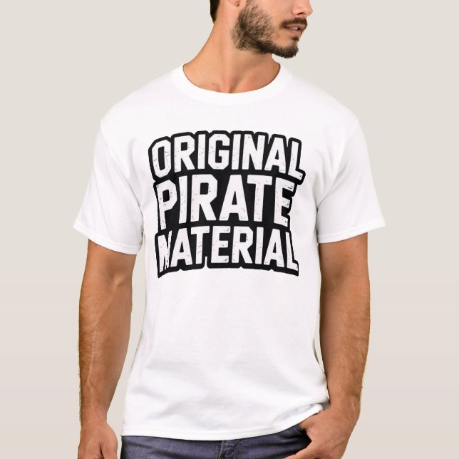 Camiseta Original Pirate Material UK Garage (Frente)