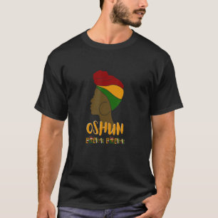 Camiseta Orisha Oshun Deusa Da Divindade Femininidade E L