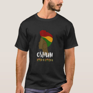 Camiseta Orisha Oshun Deusa Da Divindade Femininidade E L