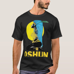 Camiseta Orisha Oshun Deusa da Divindade Femininidade e L