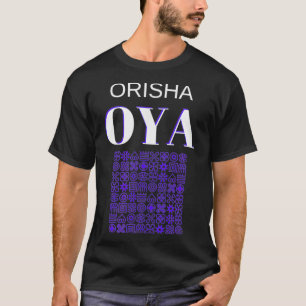 Camiseta Orisha Oya Orisha De Vento E Natureza Guerreira