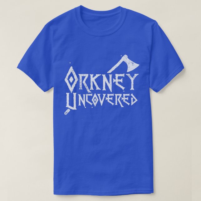 Camiseta Orkney Uncovered Axe (Frente do Design)