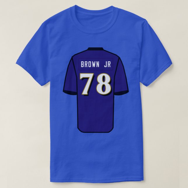 Camiseta Orlando Brown Jr Jersey (Frente do Design)