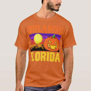 Camiseta Orlando Florida Happy Halloween Party Local