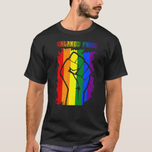 Camiseta Orlando Florida Lgbt Pride Mont Lgbtq Rainbow Fla