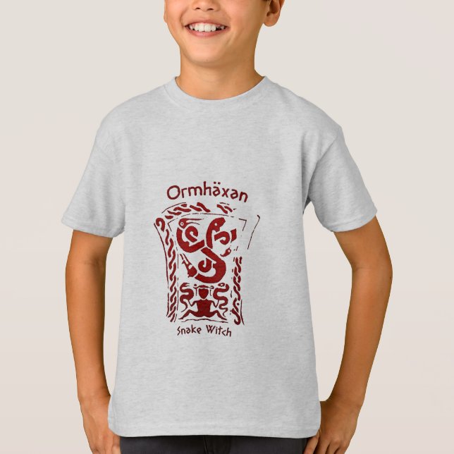 Camiseta Ormhäxan Cobra Witch Rune (Frente)