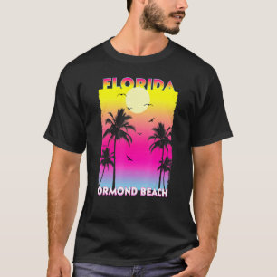 Camiseta Ormond Beach Fl Summer Vintage Sunset