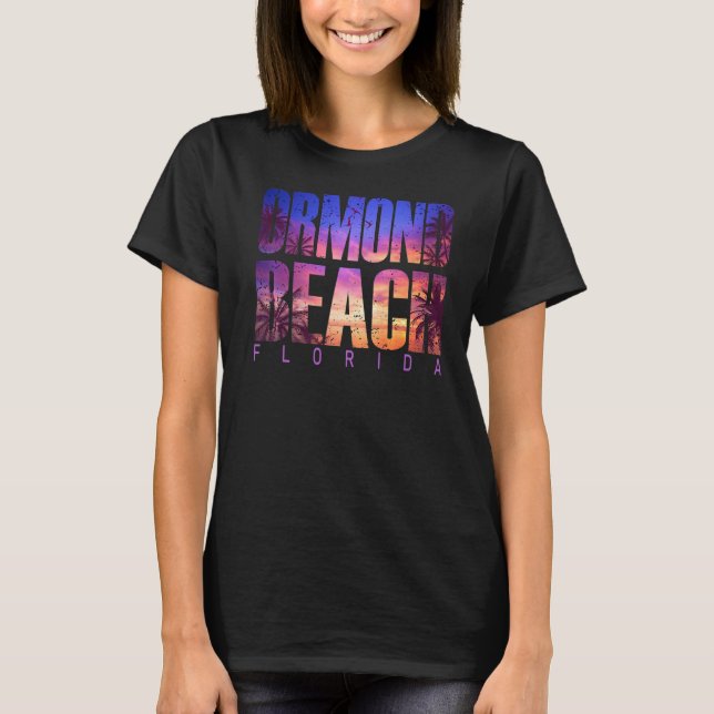 Camiseta Ormond Beach Summer Vacching Fami (Frente)