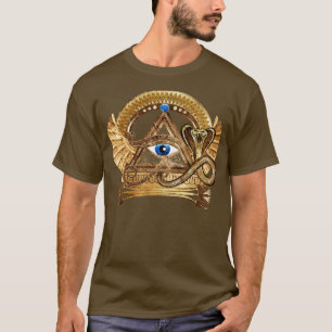 Camiseta Ornament Egípcio de Horus Wadjet