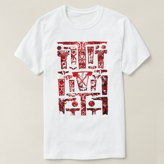 Camiseta Ornament Georgiano (Frente do Design)